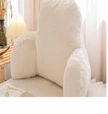 CUSCINO LETTURA LETTO AVORIO